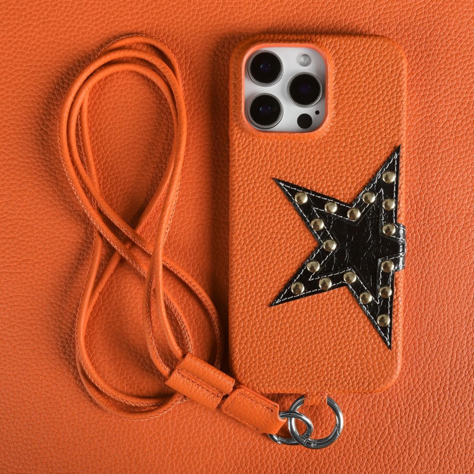 Amazon.co.jp: RNOZX iPhone 11 Pro用レザーケース ストラップ クロス