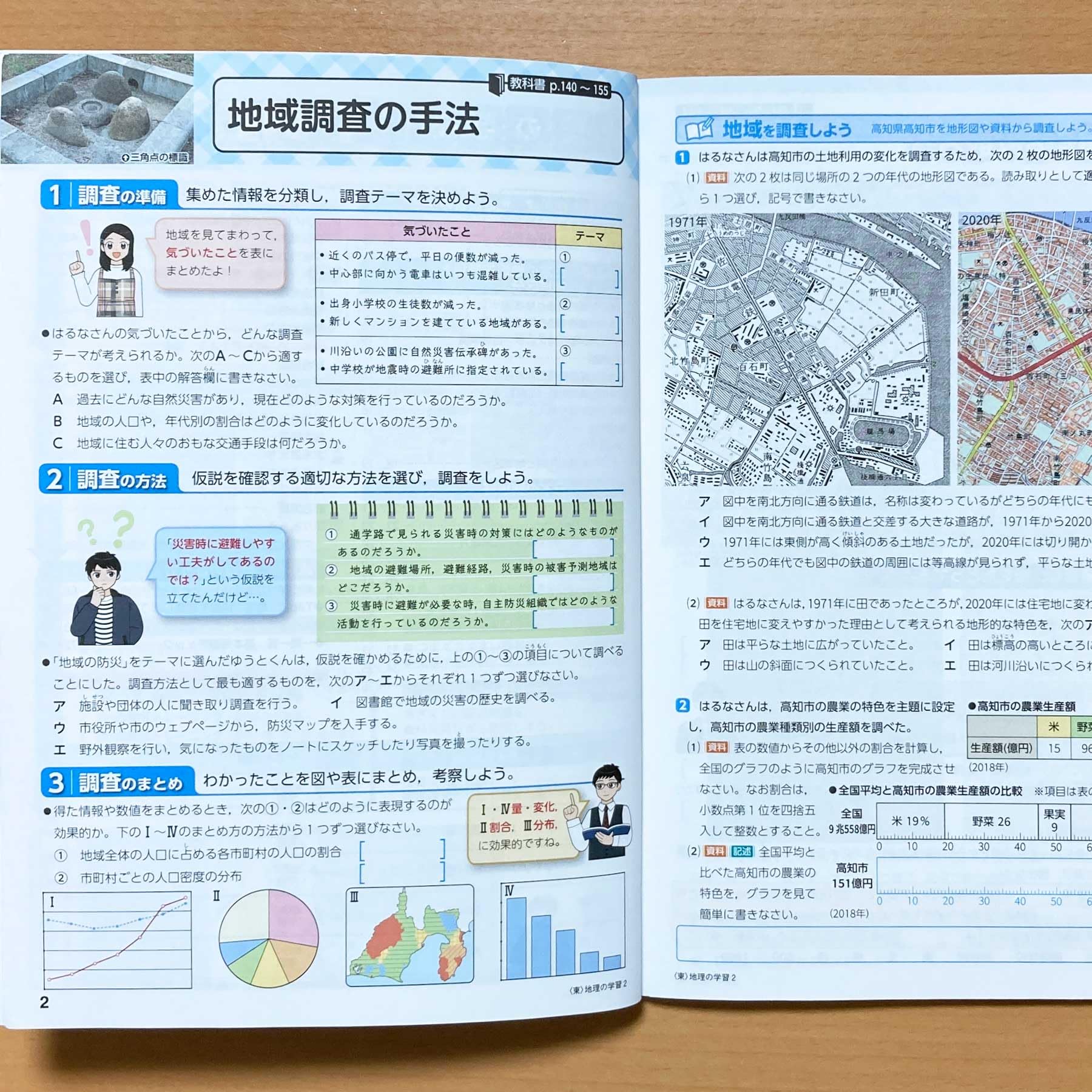 Amazon.co.jp: 2025年度版「地理の学習 2年 東京書籍版【生徒用】解答