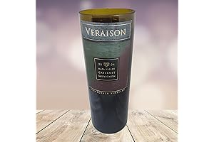 2004 Krupp Brothers Estates Sauvignon Veraison Stagecoach Vineyard Wine Bottle Candle