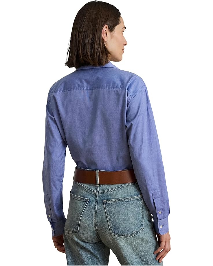 Lauren Ralph Lauren Relaxed Fit Cotton Shirt - #2 of 4