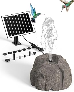 10 Corner Fountain Ideas for Compact Garden Design 98 Solar Fountain for Bird Bath with Dry Run Protection Solar Powered Bird ...