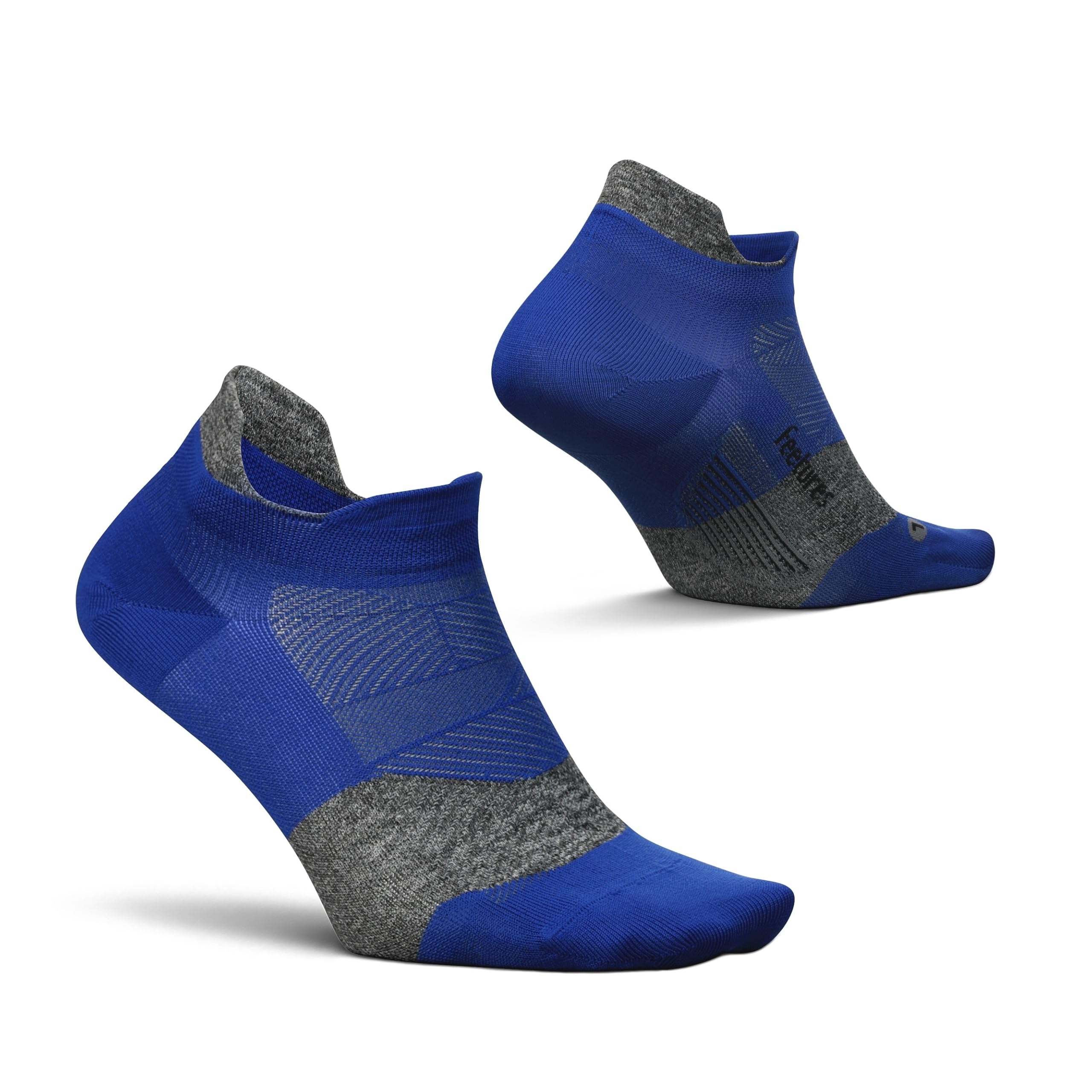 Feetures Elite Ultra Light No Show Tab Boost Blue Extra Large