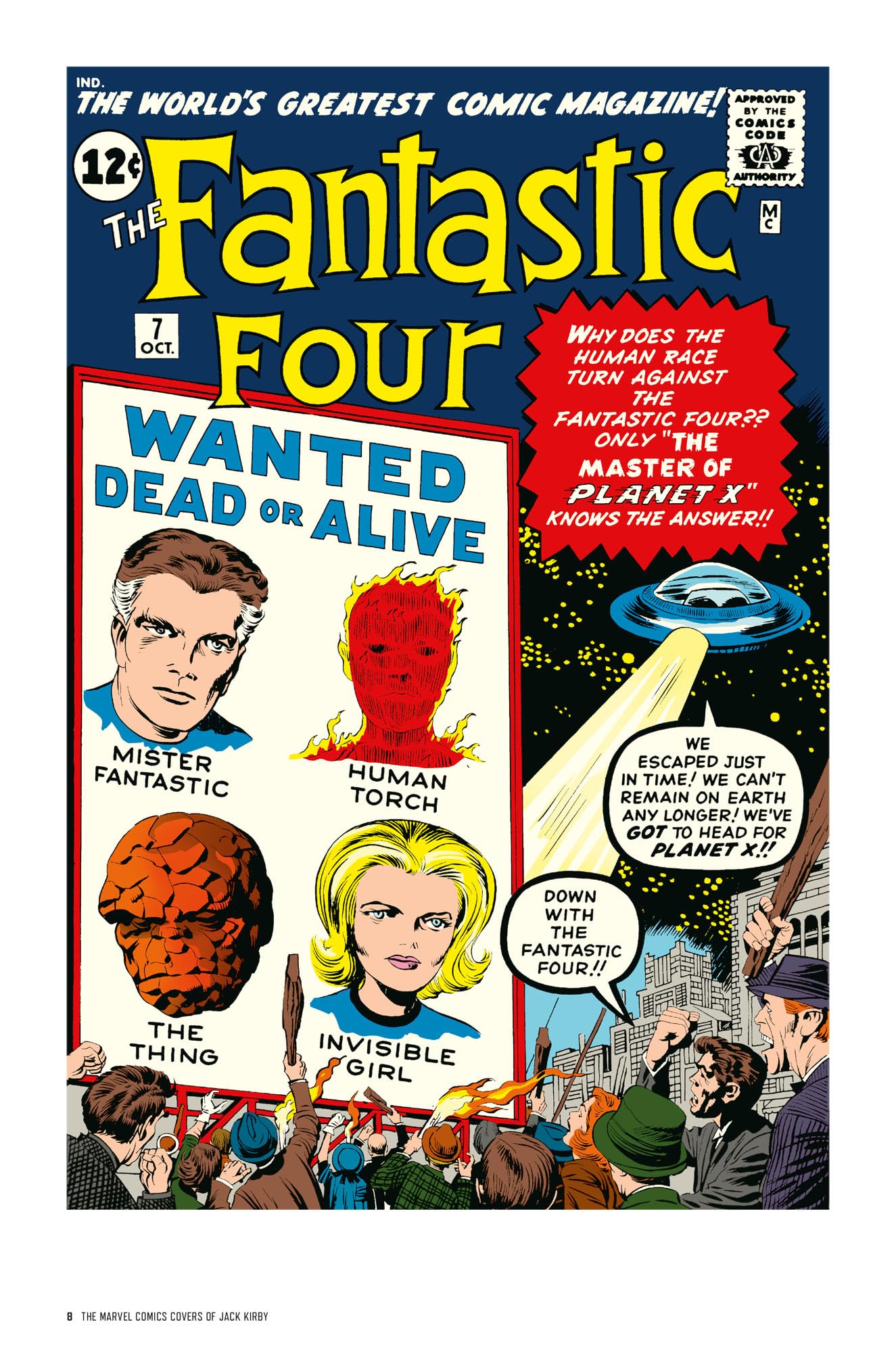 The Marvel Comics Covers of Jack Kirby Volume 1