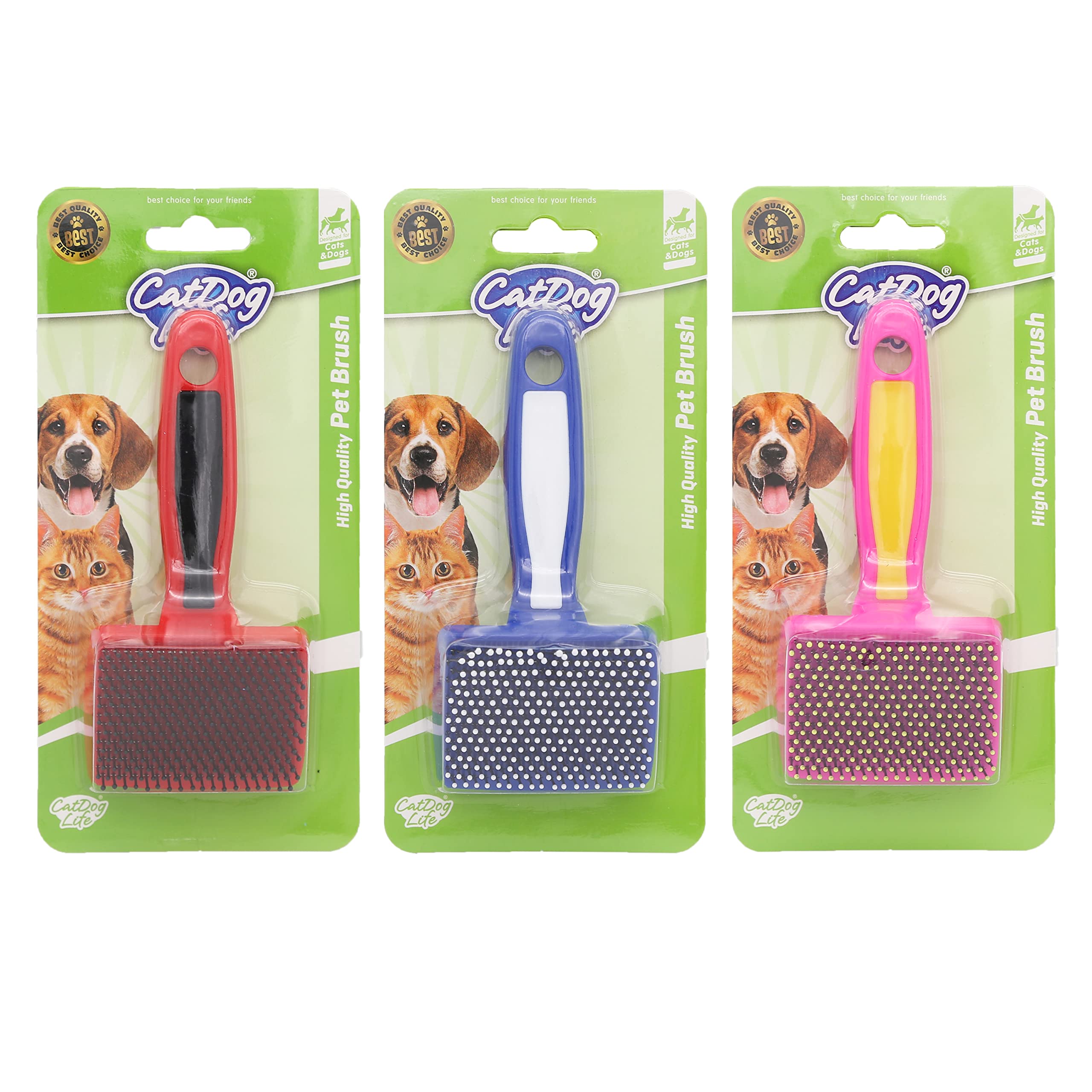 CAT/DOGLİFE KEDİ ve KÖPEKLER İÇİN MASAJ UÇLU FIRÇA