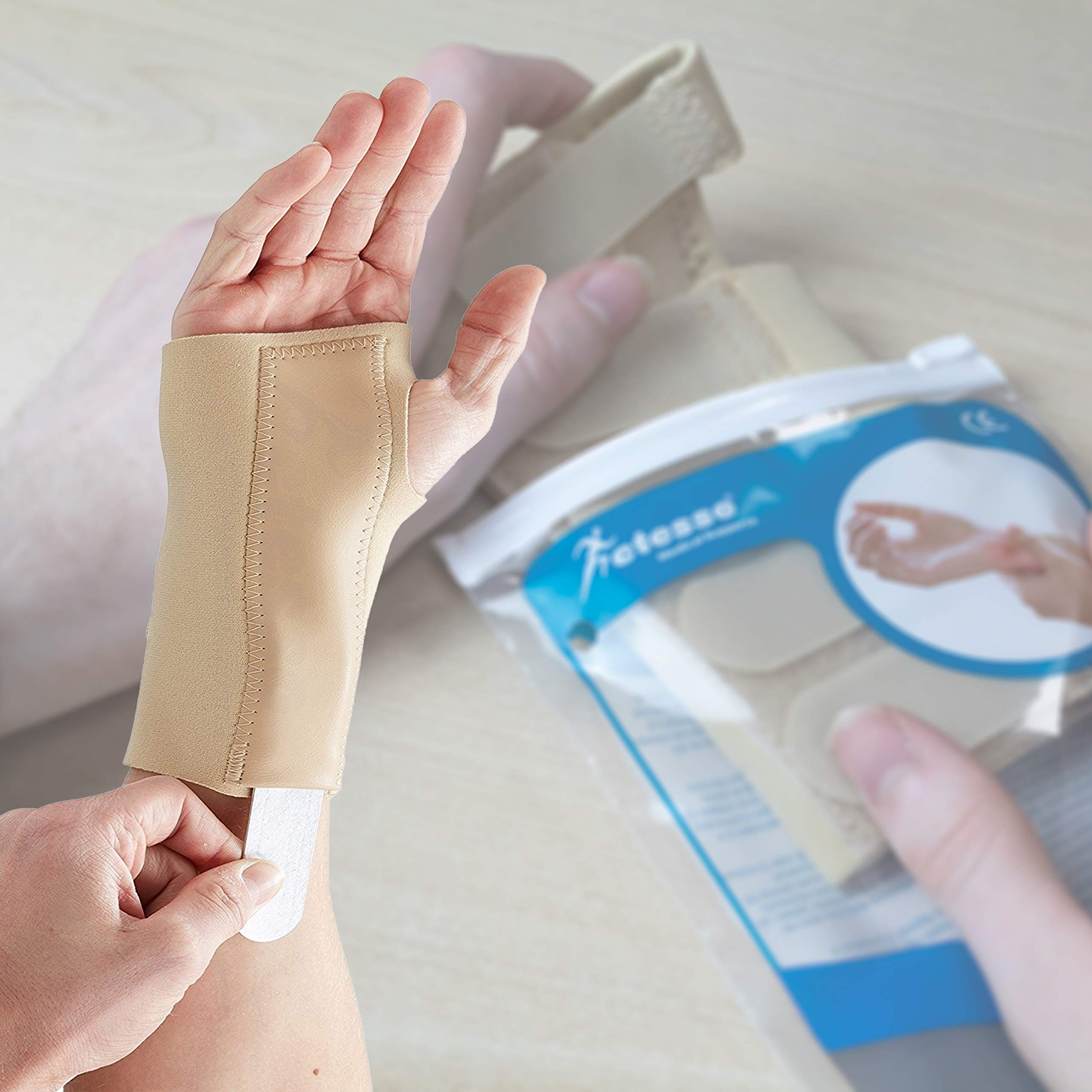Actesso Neoprene Wrist Support Brace Carpal Tunnel Splint Provides