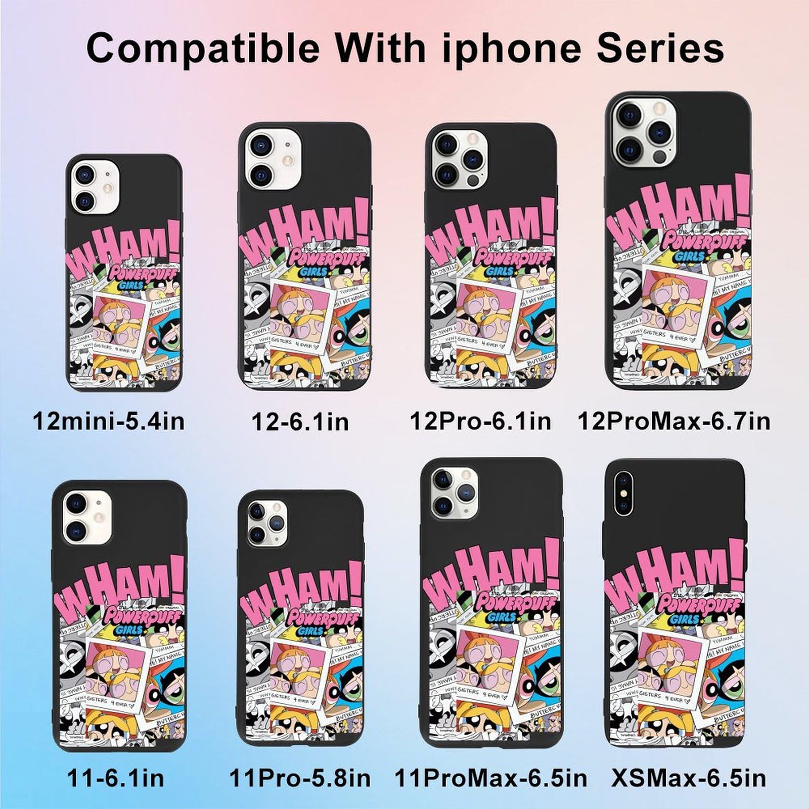 Amazon.co.jp: 【iPhone 12 ケース TPU】 パワーパフガールズ 全機種 