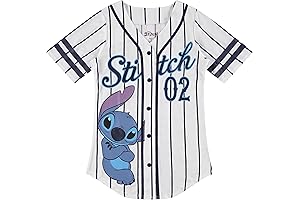 Ladies Lilo and Stitch Shirt - Classic Lilo and Stitch Baseball Jersey