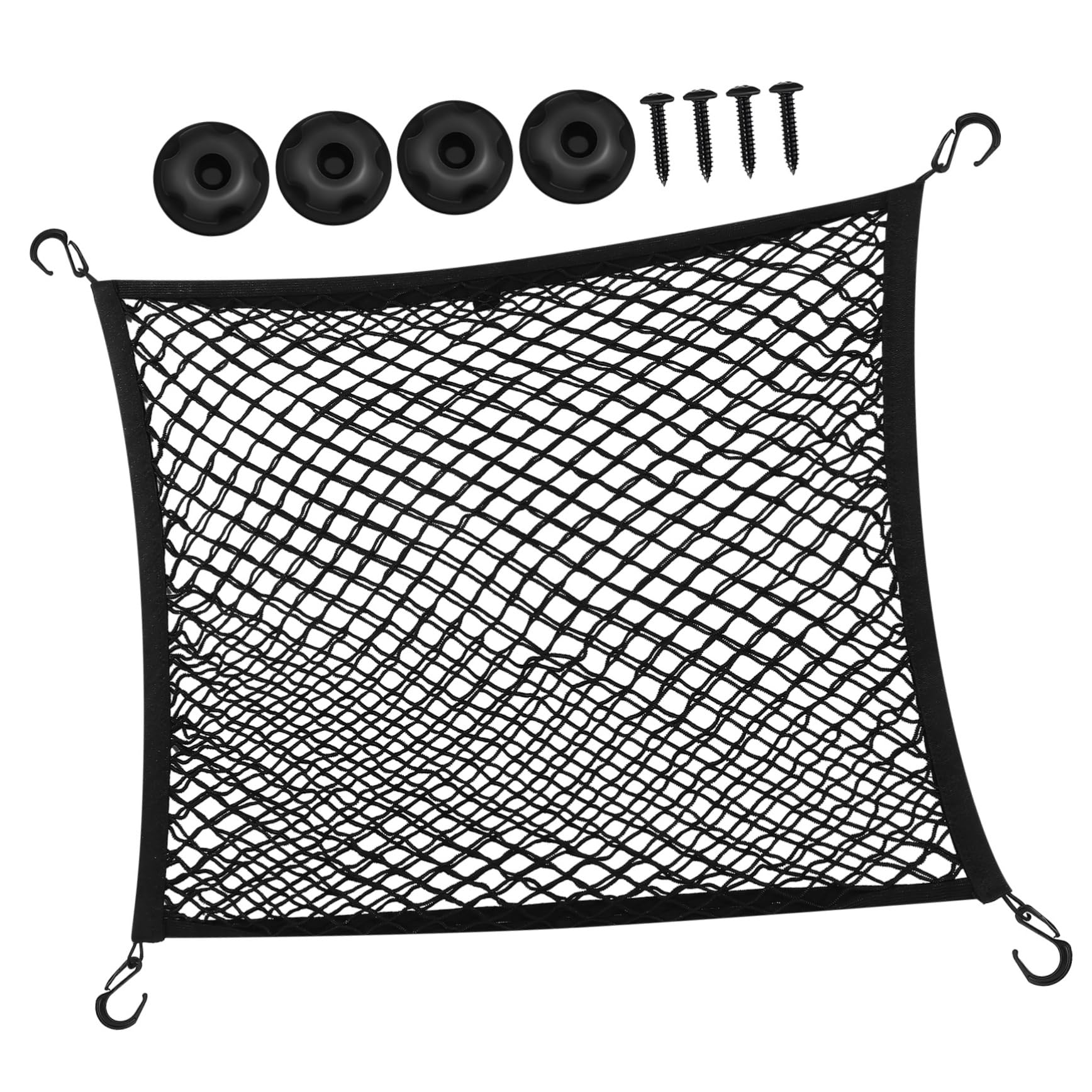 Filet de coffre de voiture élastique pour stopper les objets qui glissent