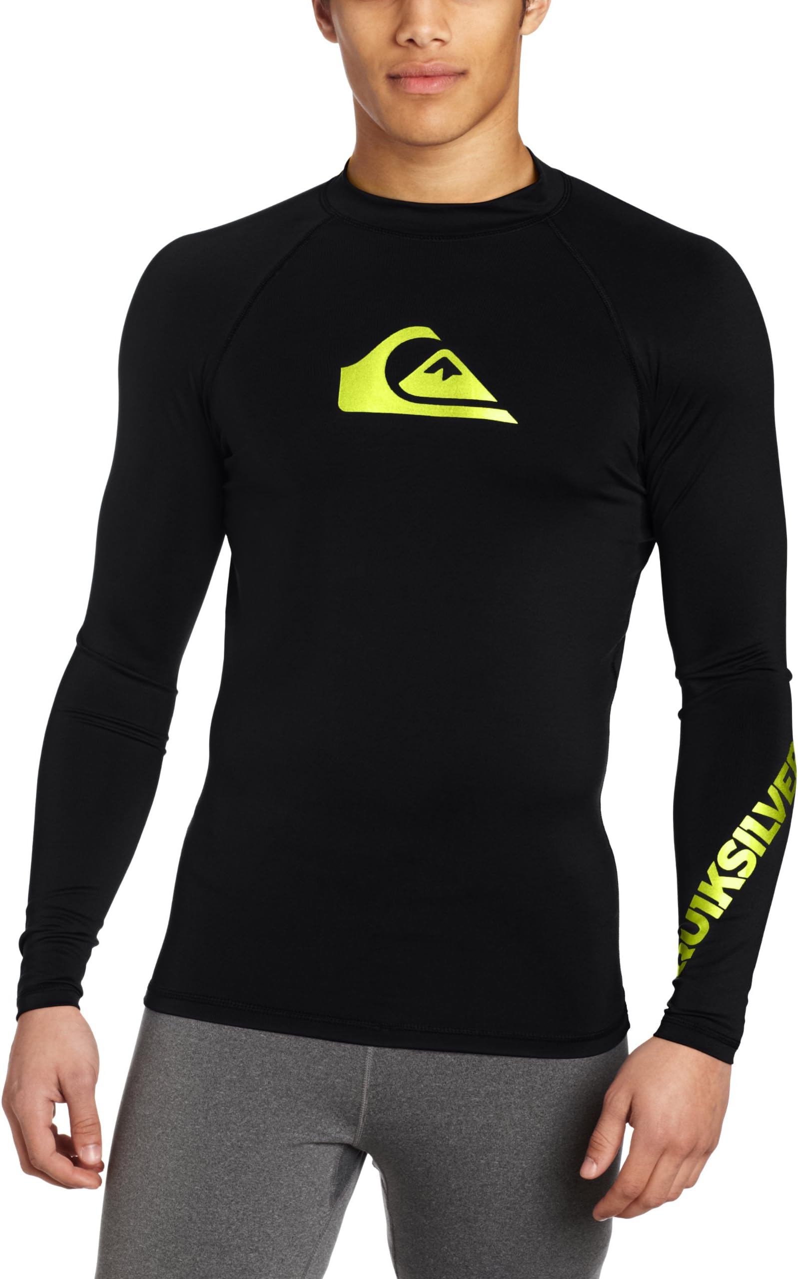 Quiksilver Teen-boysmen's All Time Long Sleeve Rash Guard