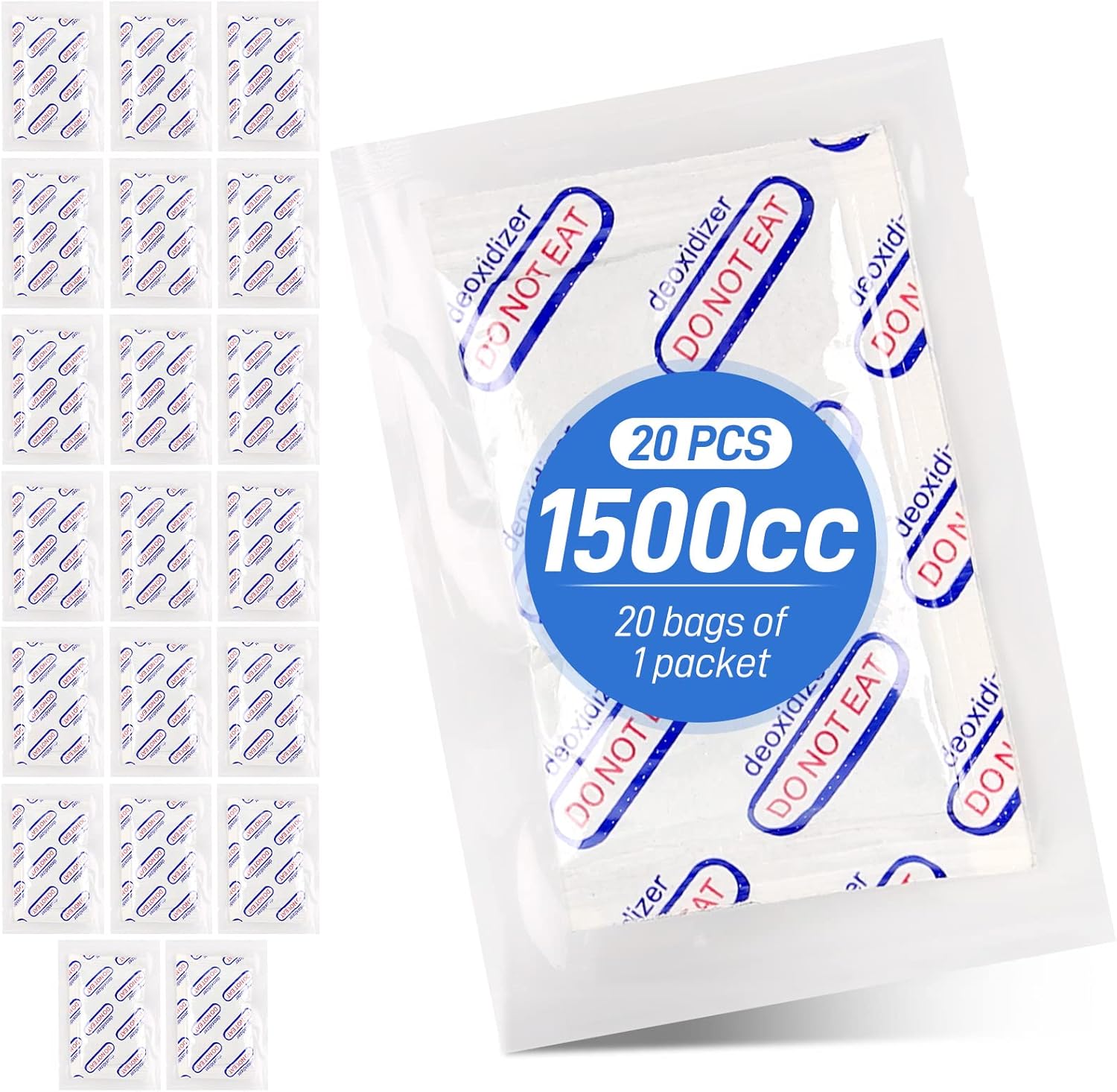 VXYW 20 Packets Individually Wrapped Oxygen Absorbers