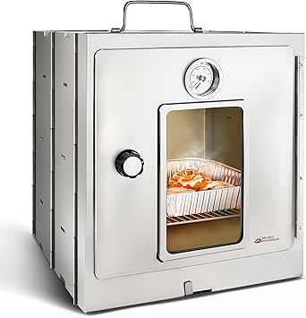 Modern Innovations Portable Camping Oven, Folding Camping Stove for Baking and Cooking