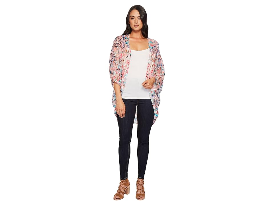 

Tolani Shara Kimono (Ivory) Women's Clothing