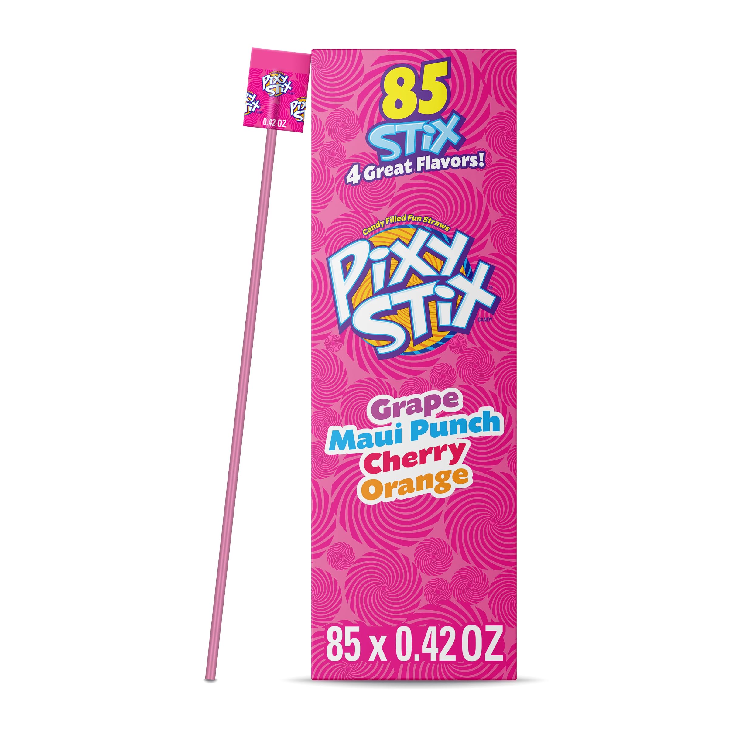 Amazon.com : Pixy Stix Sour Candy Powder Straws, Fruit Flavor Mix