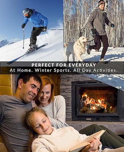 Miniatura 5 de Ropa interior térmica Long Johns para hombre Parte inferior con forro polar - Paquete de 3