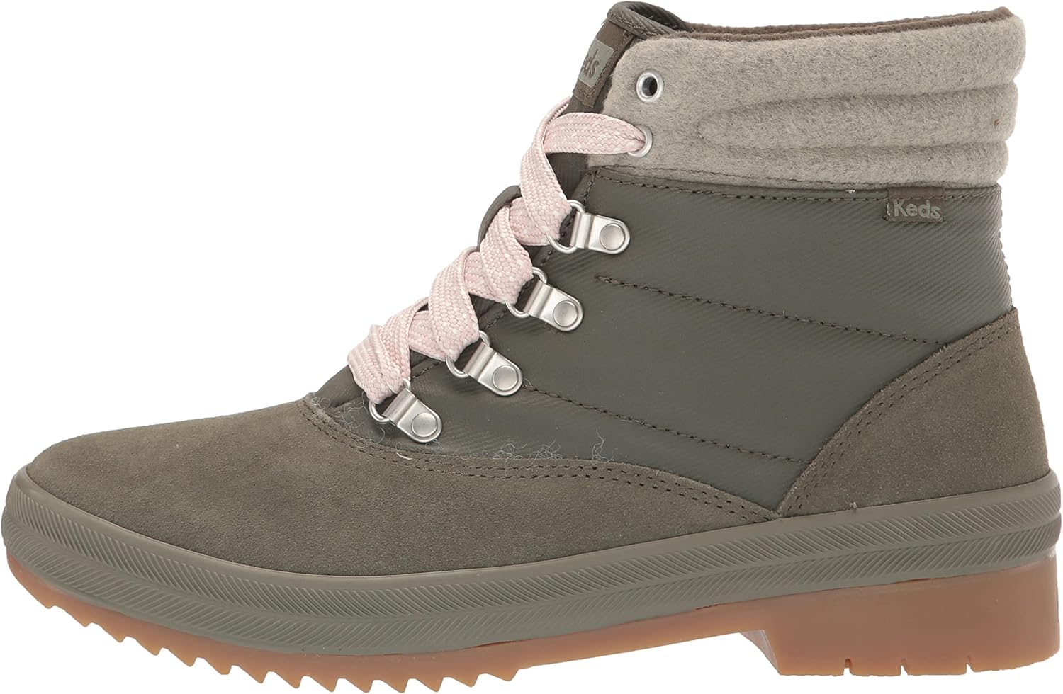  | Keds Women's Camp Boot Suede Spalash Twill Velvet Rain | Ankle & Bootie