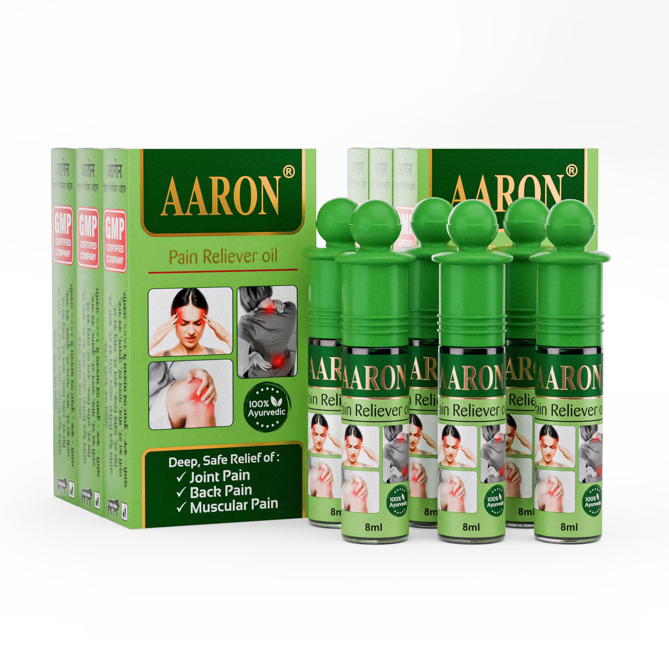 Aaron Pain Reliever 8 ml (Pack of 6) (B09JKJC883) Amazon Price History, Amazon Price Tracker
