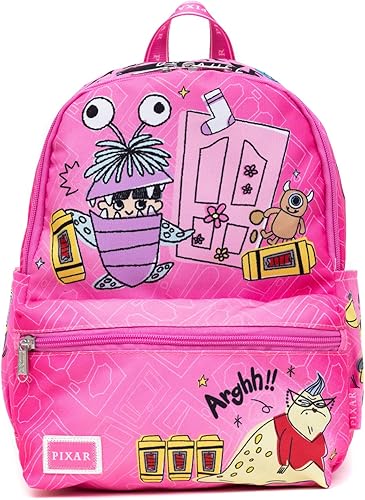Monsters Inc. Mochila de nailon de 13", Monsters Inc., Mochilas Tradicionales