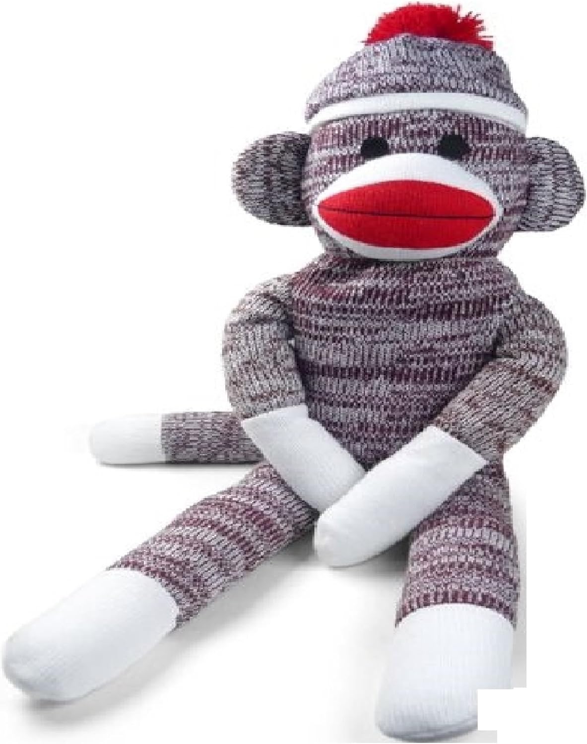 The Original Sock Monkey 35-40" Tall Jumbo Plush