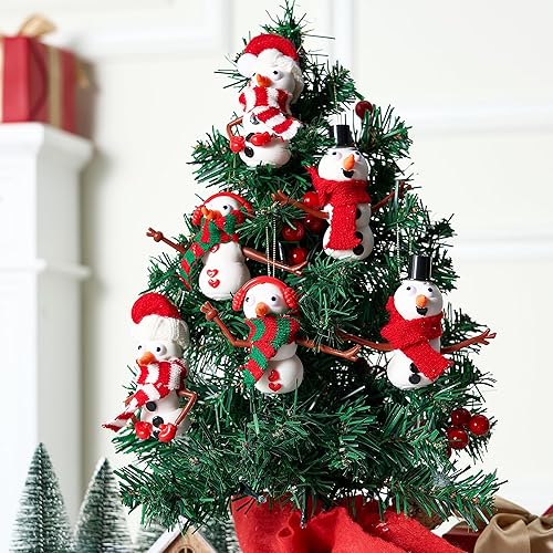 Miniatura 8 de JOYIN Kit de manualidades de Navidad para construir tu muñeco de nieve, paquete de 3 unidades, kit de manualidades de Navidad para actividades de