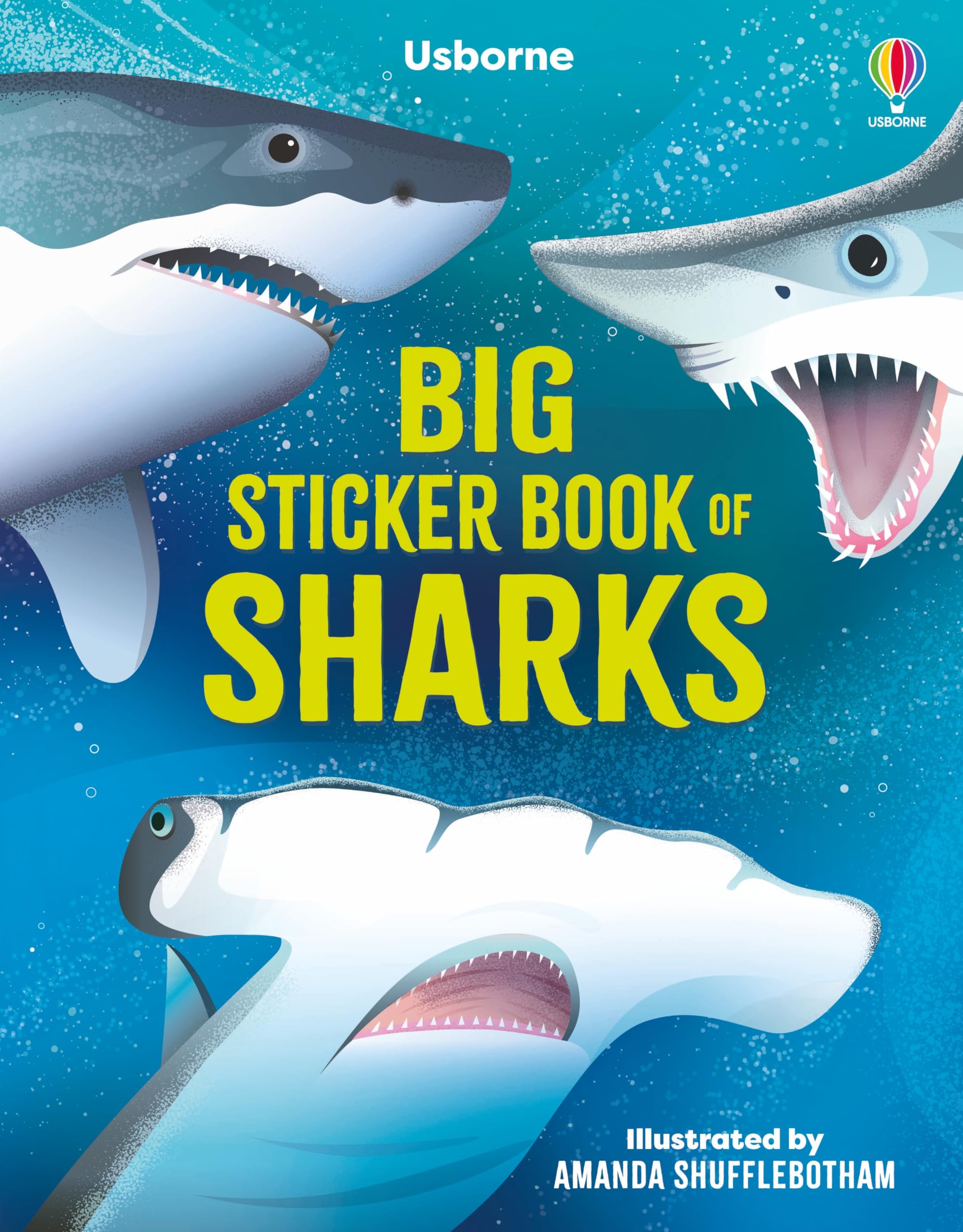 Big Sticker Book of Sharks: Discover Sharks And Their Habitat Through Sticker Play and Learning (Sticker Books)
