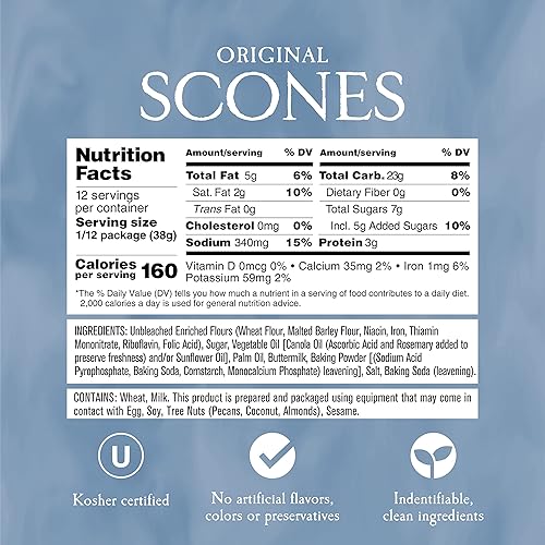 Miniatura 5 de English Scone Mix, Original Flavor by Sticky Fingers Bakeries  Easy to Make English Scones Fresh Baked, Makes 12 Scones (1pk)
