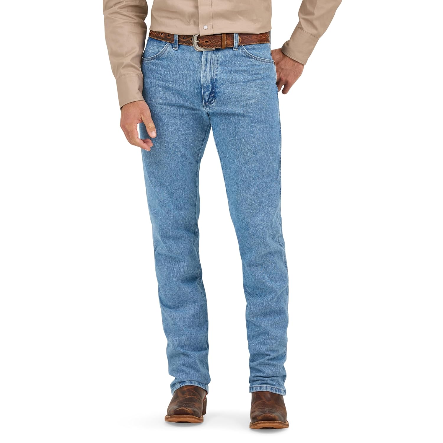Wrangler Jeans masculino Western Bigger Boys com corte caubói em promoção! Veja a oferta e mais achadinhos de Calças 9 Hoje é o melhor dia para comprar Wrangler Jeans masculino Western Bigger Boys com corte caubói com aquele preço maroto! Promoção! Aproveite a oferta! 9