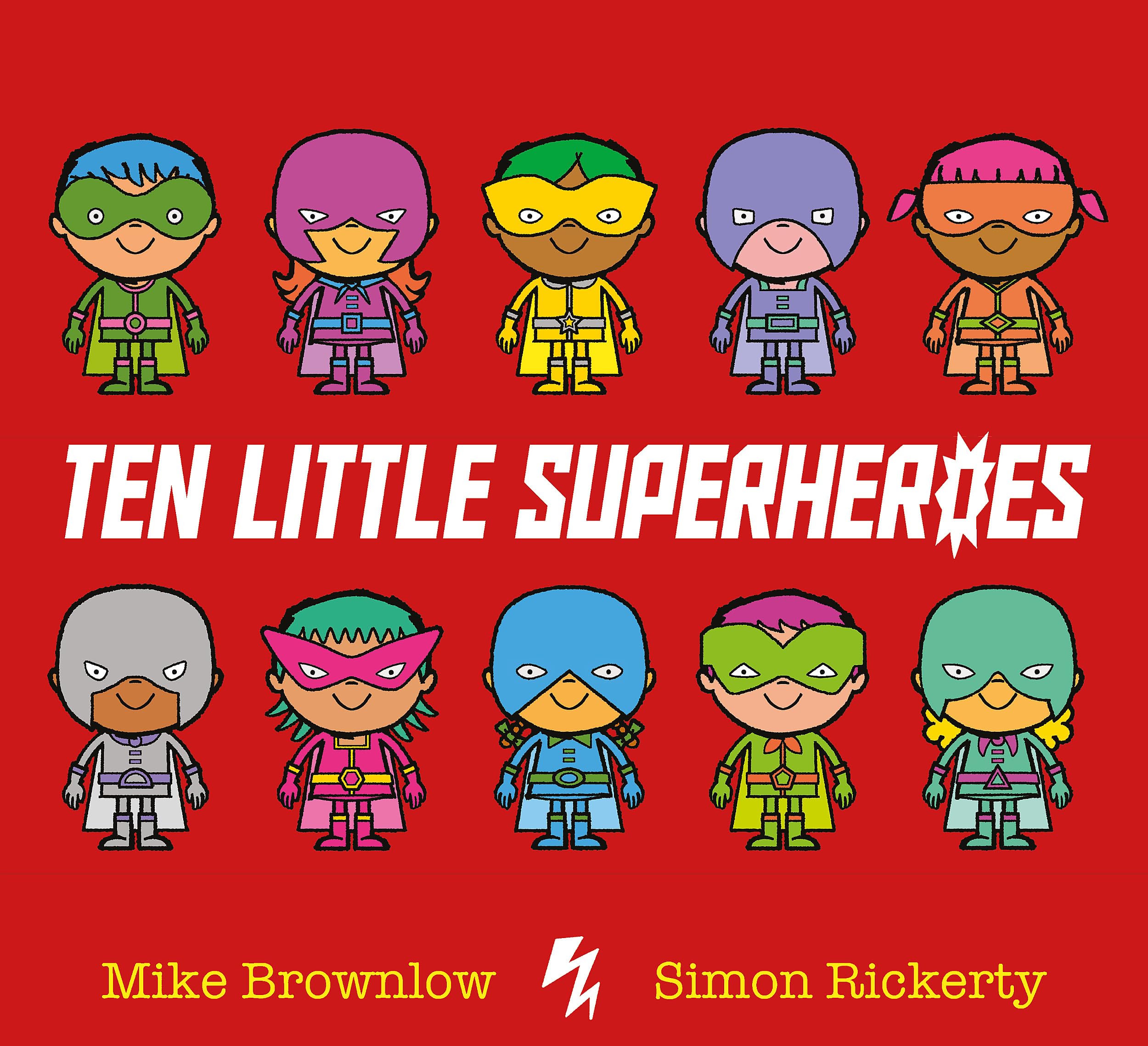 Ten Little Superheroes Paperback – September 12, 2017