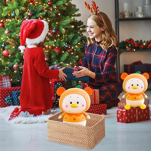 Miniatura 7 de Peluche de pato de peluche suave de pato frutal, muñeca de peluche de 9.8 pulgadas