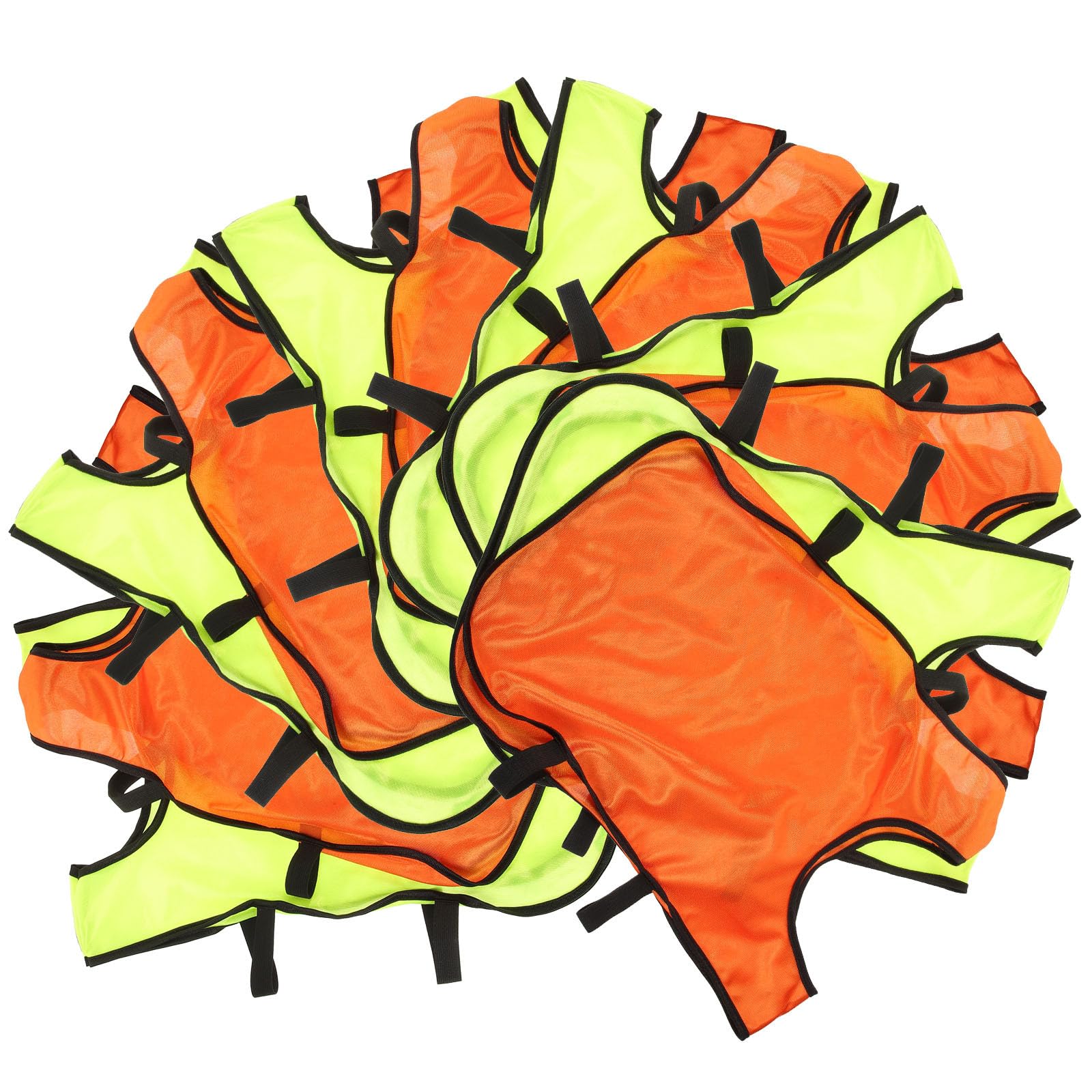 Alasum Trainingswesten als Fussball Fest Deko und Wm Party Deko für Fußballtraining 12 Stück aus Polyester Komfortabel und Formbeständig für Jungen und Athleten