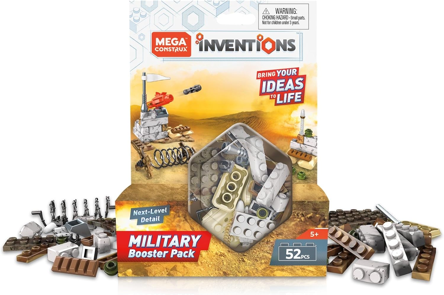 Mega Construx Inventions Military Building Set Booster