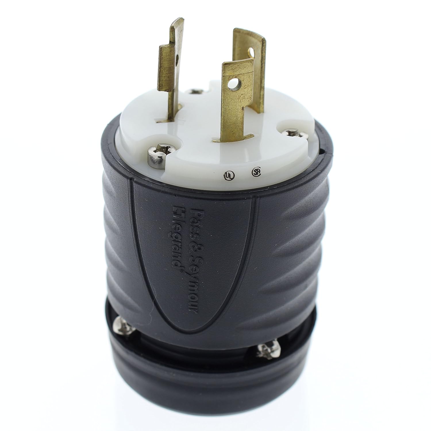 Pass and Seymour Twist Turn Locking Connector Plug NEMA L8-20P 20A 480V L820-P