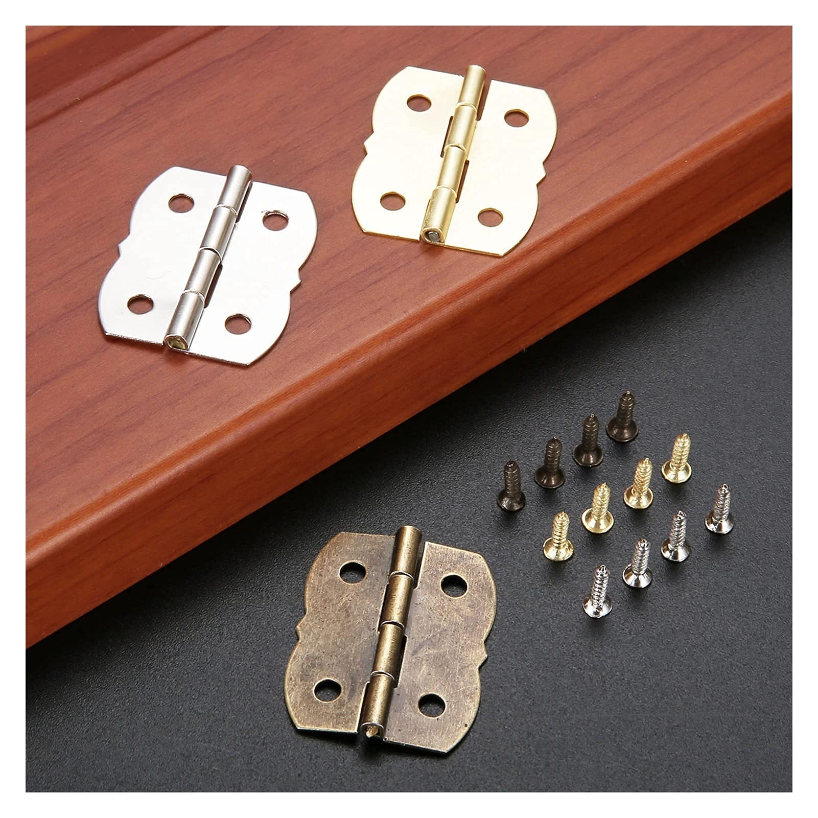 Lot De 10 Charnières Bronze Pour Boite à Bijoux Coffret Coffre - France