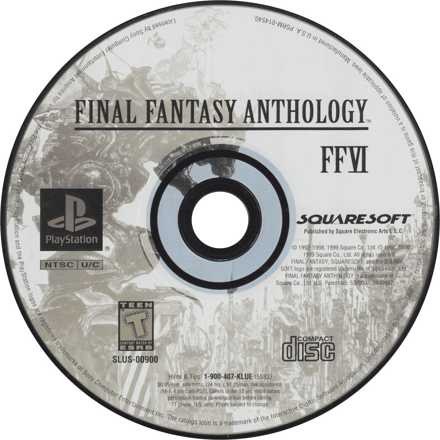 北米版プレイステーション FINAL FANTASY ANTHOLOGY 北米版プレイステーション FINAL FANTASY ANTHOLOGY Final Fantasy