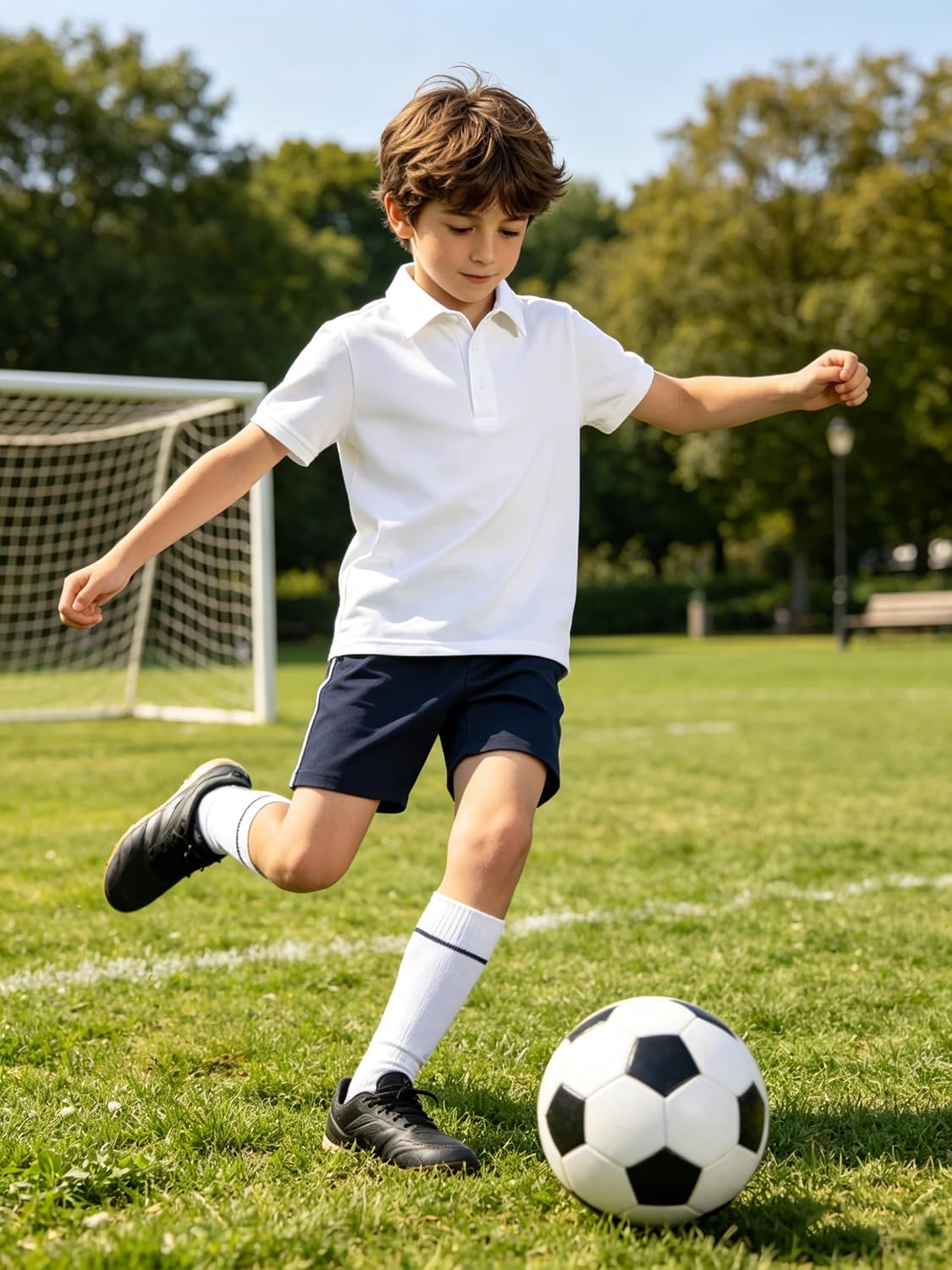 Boys Performance Polo Dry Fit Short Sleeve School Uniform