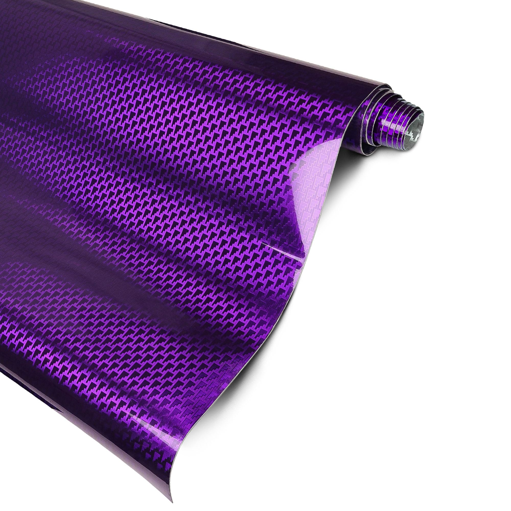 Lypumso Plating Chrome Purple Vinyl Wrap Film, Mirror-Like Gloss Finish for Car, Motorcycle | Easy DIY Install &amp; Air Release | Removable No Residue 1ft x 10ft