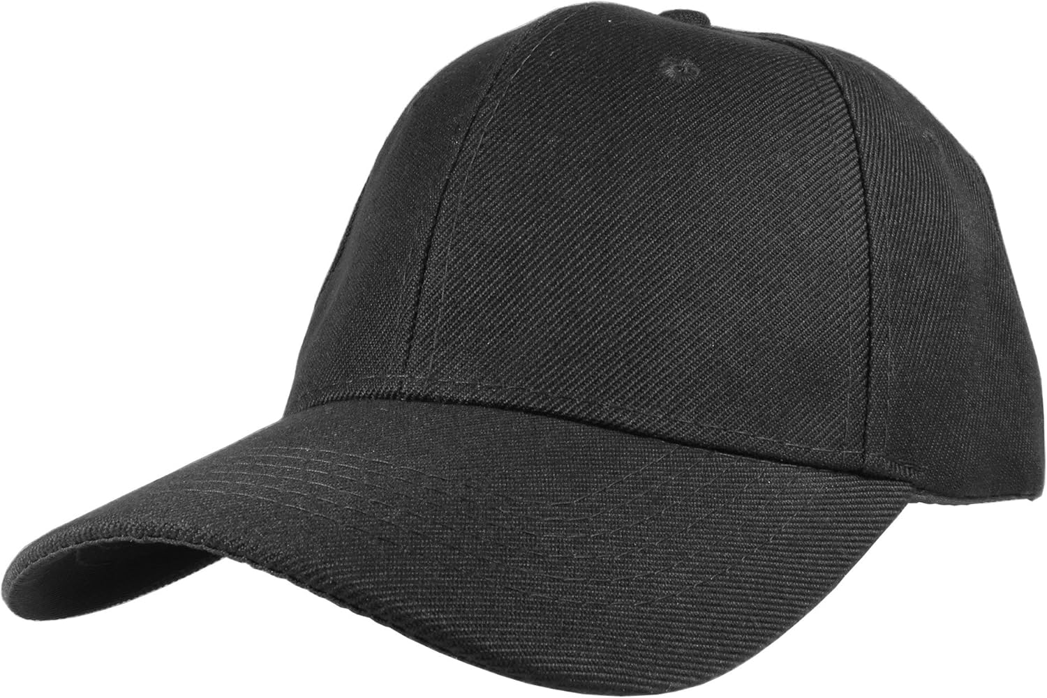 Gelante Plain Blank Baseball Caps Adjustable Back Strap Wholesale Lot 6 Pack - Image 2