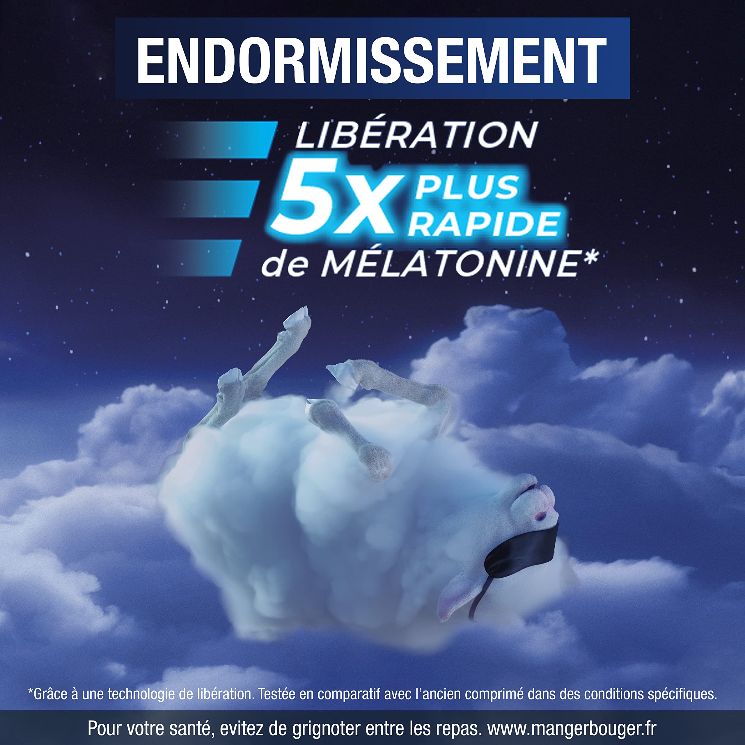 NOVANUIT TRIPLE ACTION - Complément Alimentaire - Sommeil – Lot de 2 boites de 30 comprimés