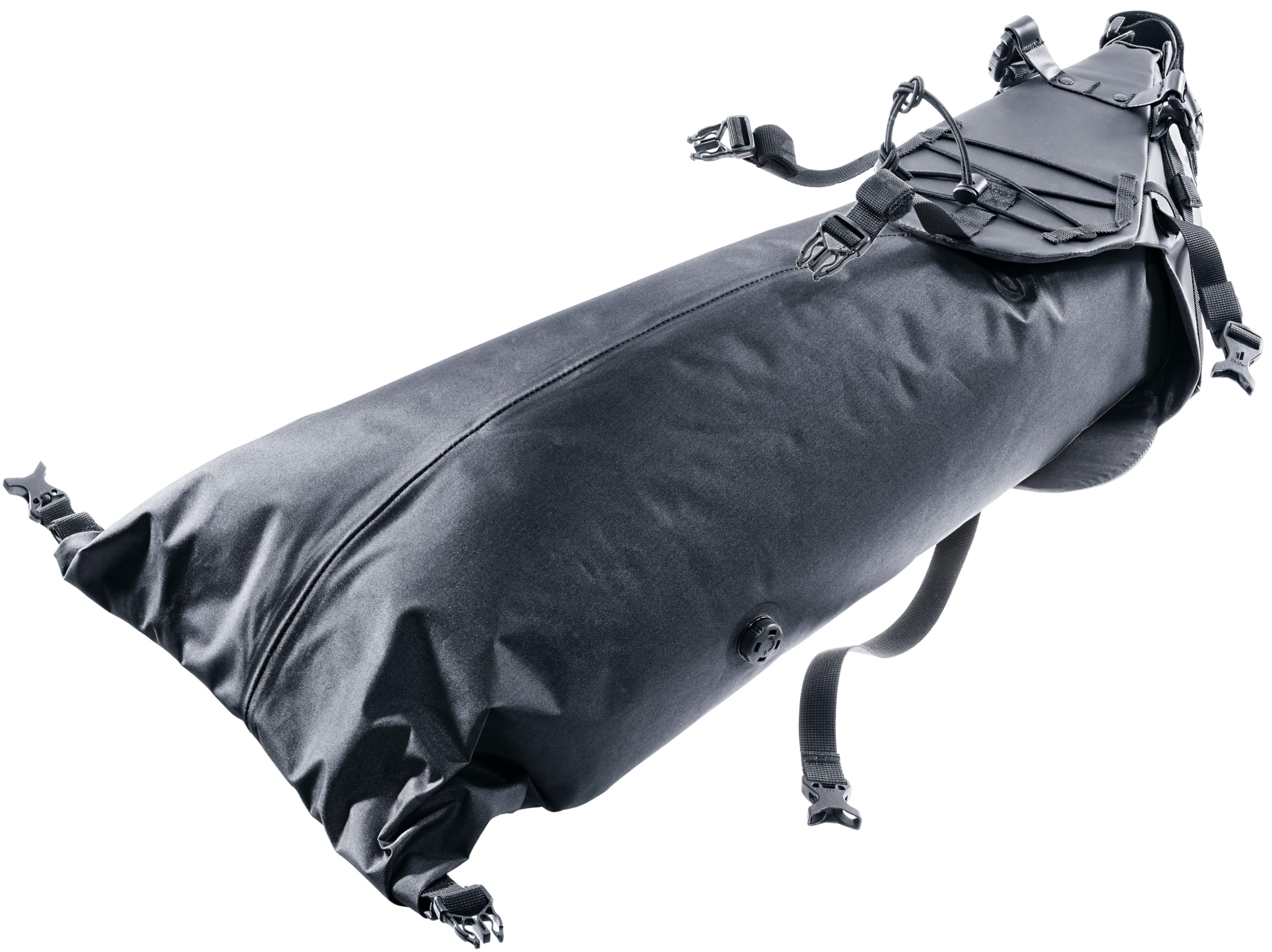deuter Head SB 16 Wodoodporna torba na siodełko, Kolor: czarny, 16 L, Minimalistyczny