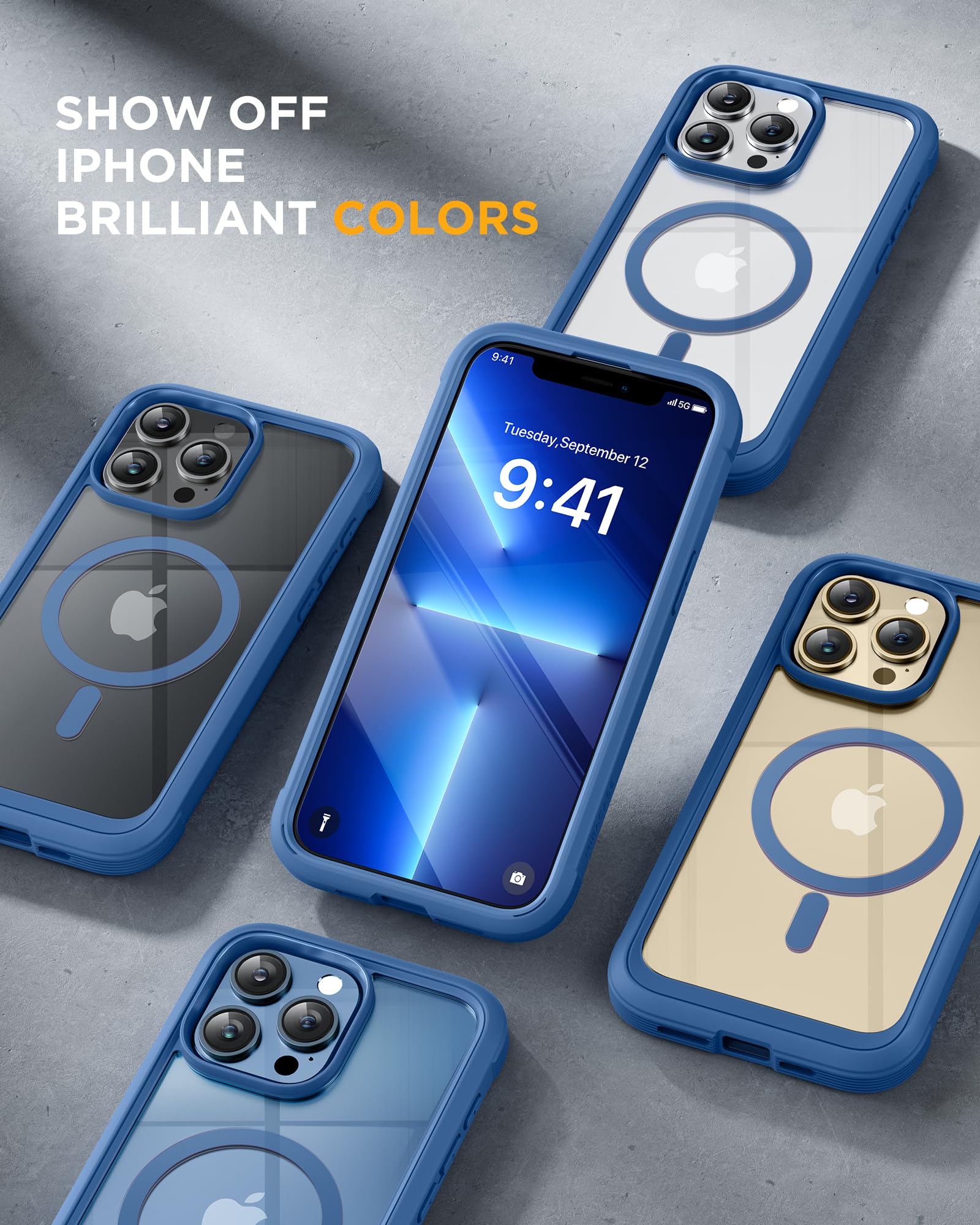 Amazon.com: Miracase Magnetic for iPhone 13 Pro Max Case 6.7 inch