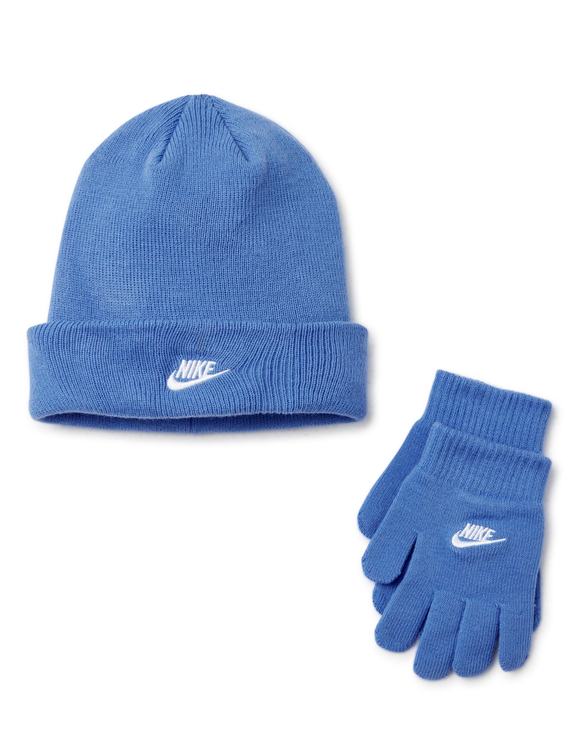 Nike Kids' Club Beanie and Glove/Mitten Set