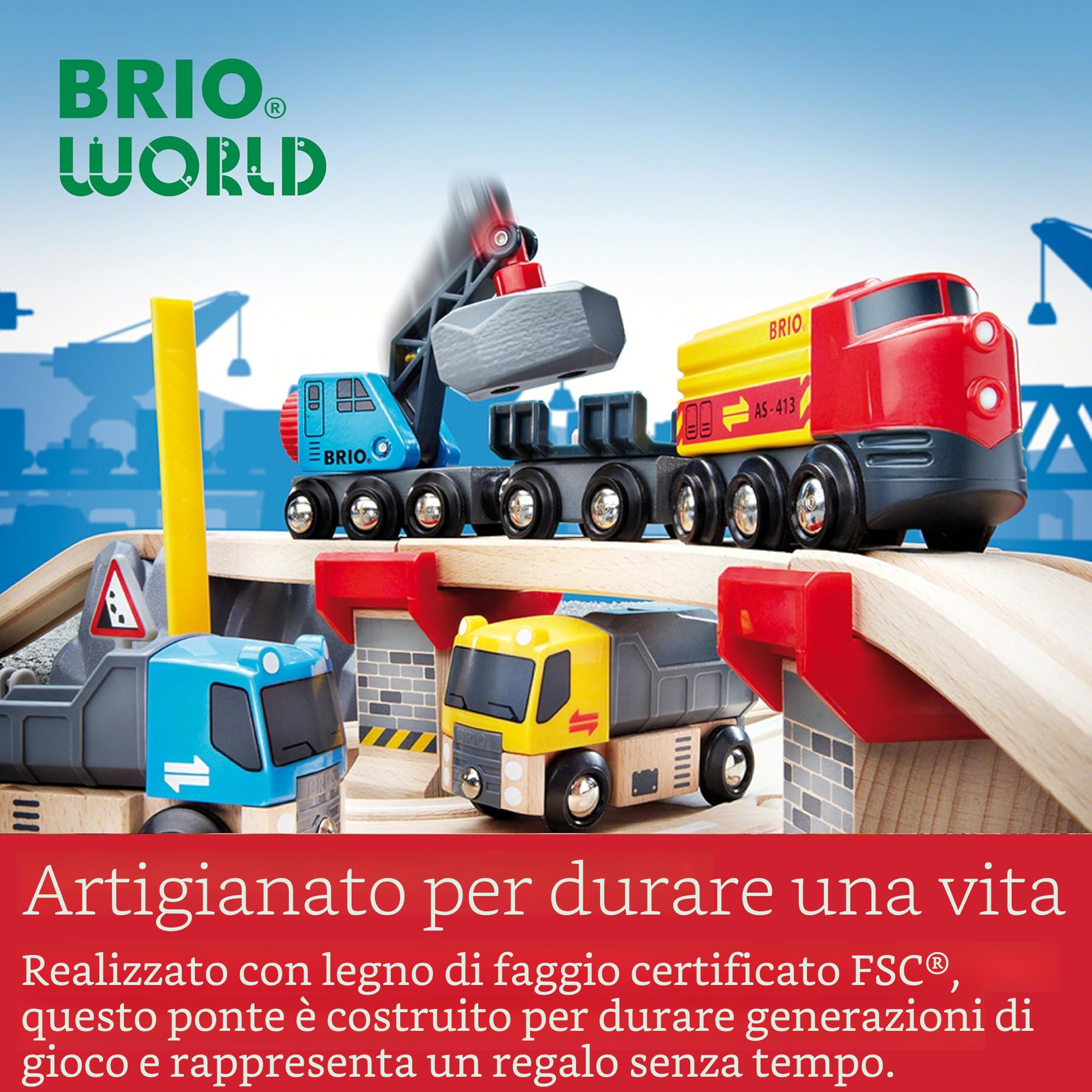 BRIO 33391 Ponte Pericolante, BRIO Accessori, Età Raccomandata 3+