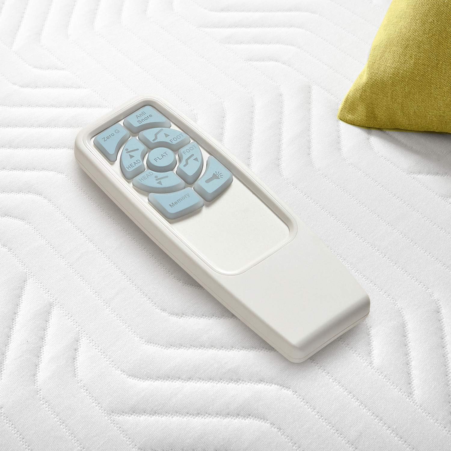 Mellow Genie 500 Adjustable Bed Base - Unique Added Head Tilt/Wireless Remote Control/5 Minute Tool-Free Assembly/Dual USB Charging Ports, Twin XL