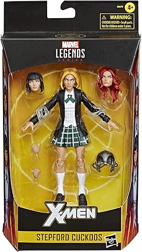 Marvel Hasbro Legends Series Figura de acción coleccionable de 6 pulgadas Stepford Cuco, diseño premium y 5 accesorios