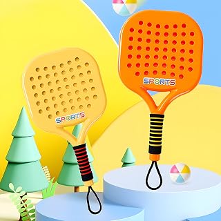 Cockatoo Kids Tennis Set ABS Rackets and 2 Soft Balls Outdoor and Indoor Sports Toy for Boys and Girls Age 5 Plus Lightweight Safe Durable Tennis Game for Kids to Improve Coordination and Fitness