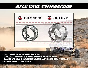 Amazon.com: Demon Powersports Front Left/Right Heavy Duty Axle for