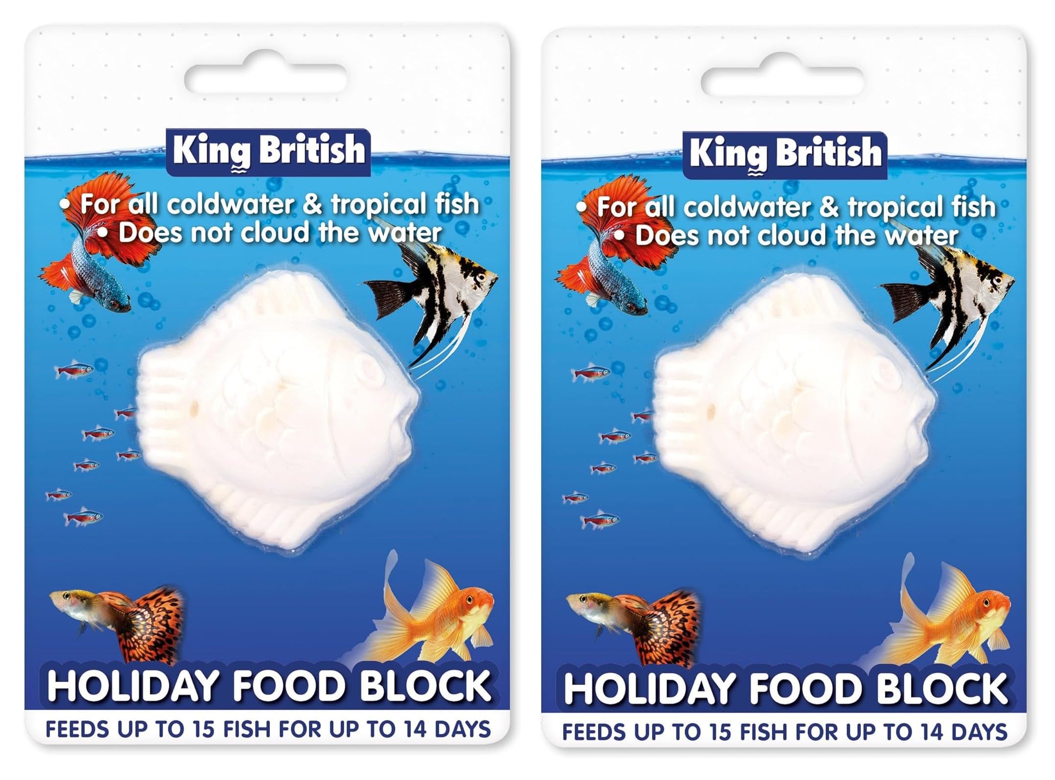 2x King British Holiday Fish Food Block – Bundled by GetInStyle Shop