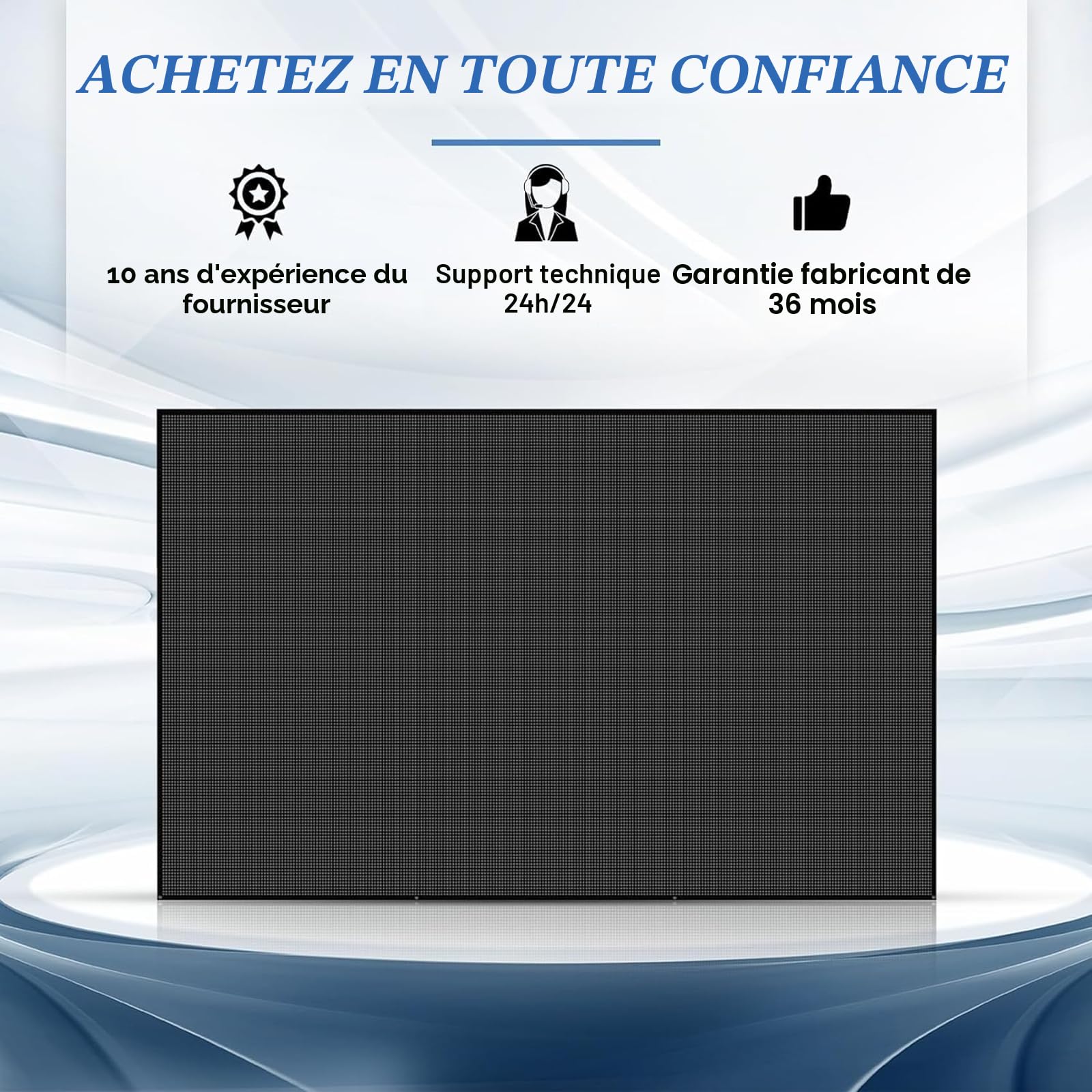 Camping Car Auvent, 2,4x3m Pare Soleil Auvent Caravane, Auvent Camping Car | Pare-Soleil Camping Car, Extérieur Bloque UV Protection de Privée, Universelle pour Store RV Paroi Avant Écran
