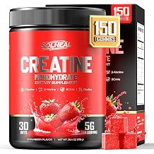 NSF 5g Real Creatine Monohydrate Gummies Redefine Strength Gains, 4-in-1 Advanced Formula to Boost Muscle, Endurance & Recovery, Pre-Workout Gummy for Men & Women 0 Sugar Low-Cal Vegan Gluten-Free