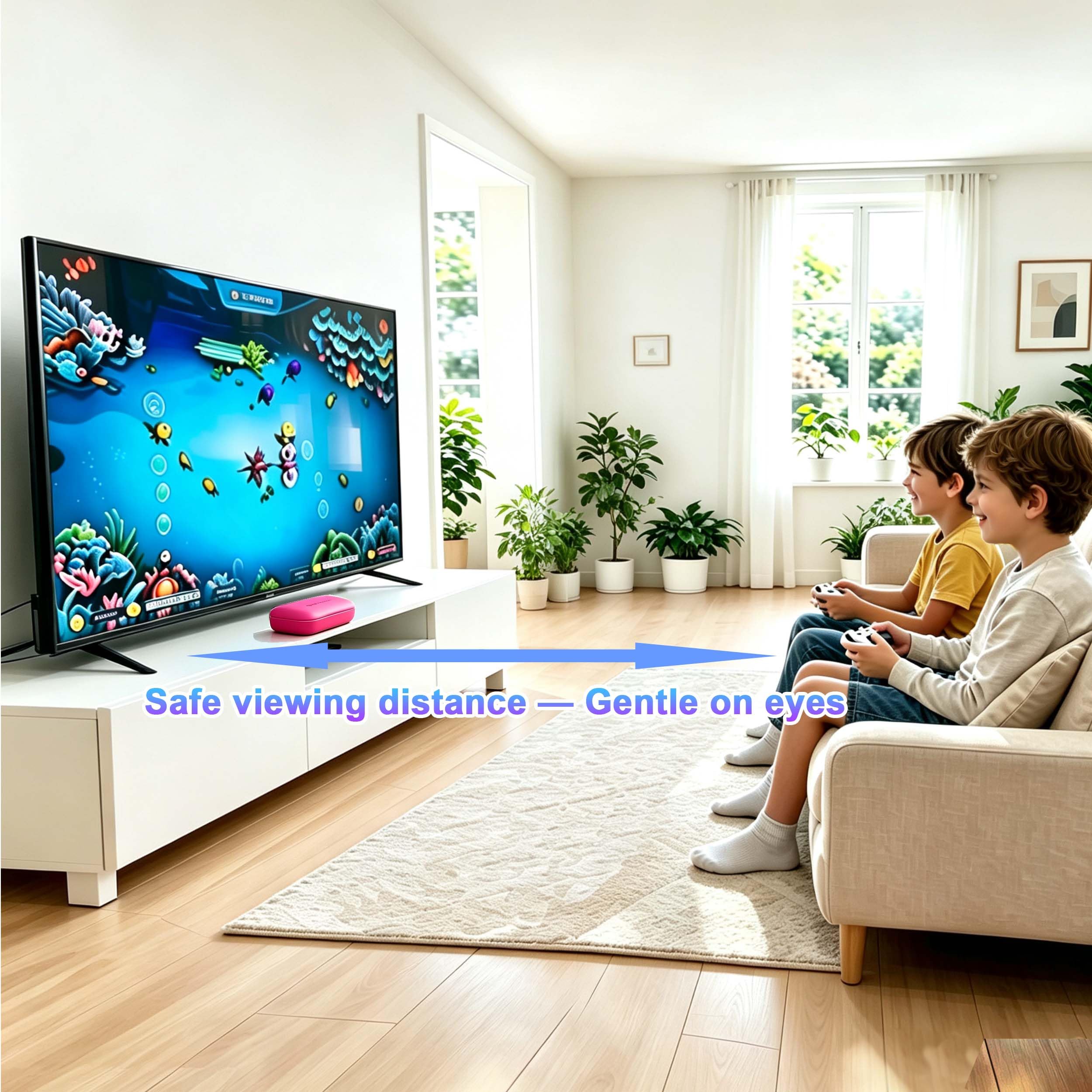 YRPRSODF TV Game Console Built in 883 Games, Handheld Retro Video Game Machine with 2.4G Wireless Gamepad Somatosensory Control, HDMI USB Plug and Play, Home Interactive& Puzzle Games for Kids& Adults