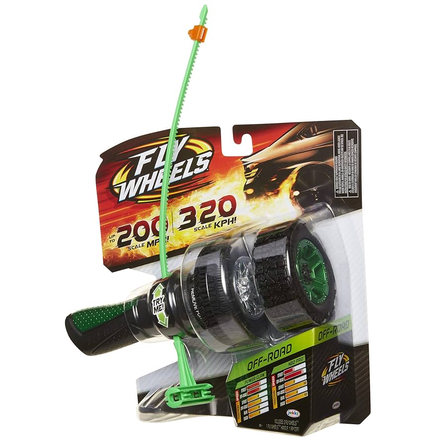fly wheels フライウィール No.46,47,48,51 set! Fly Wheels Launcher + 2 Moto Wheels - Rip it up to 200 Scale